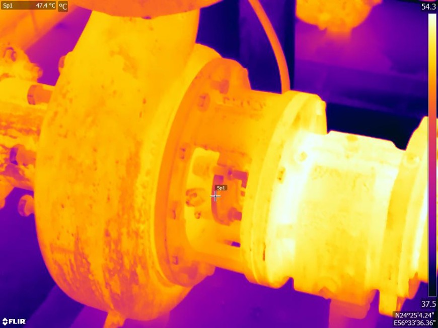 Mechanical Thermography Inspection