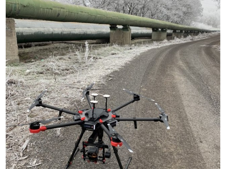 Oil And Gas Pipelines Drone Inspection