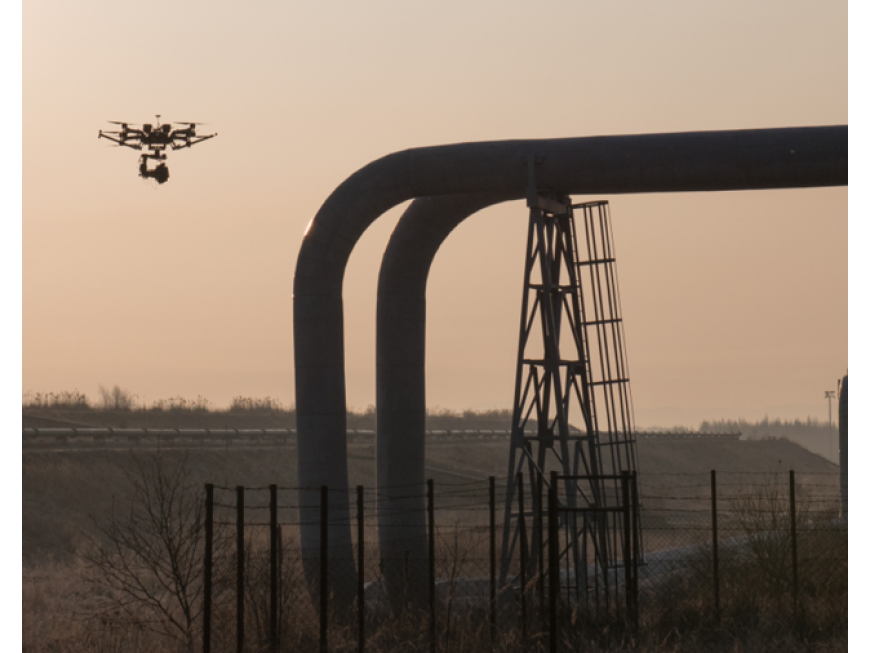 Oil And Gas Pipelines Drone Inspection